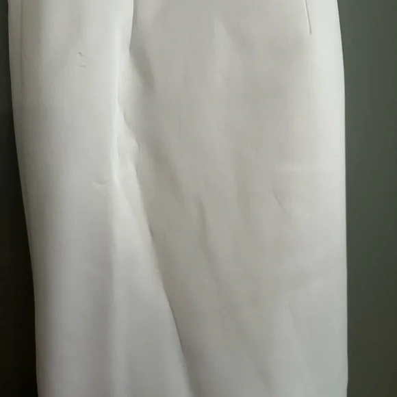 ASOS Maeve Sculpted Off Shoulder Statement Dress in Ivory US 8 - Picture 6 of 16